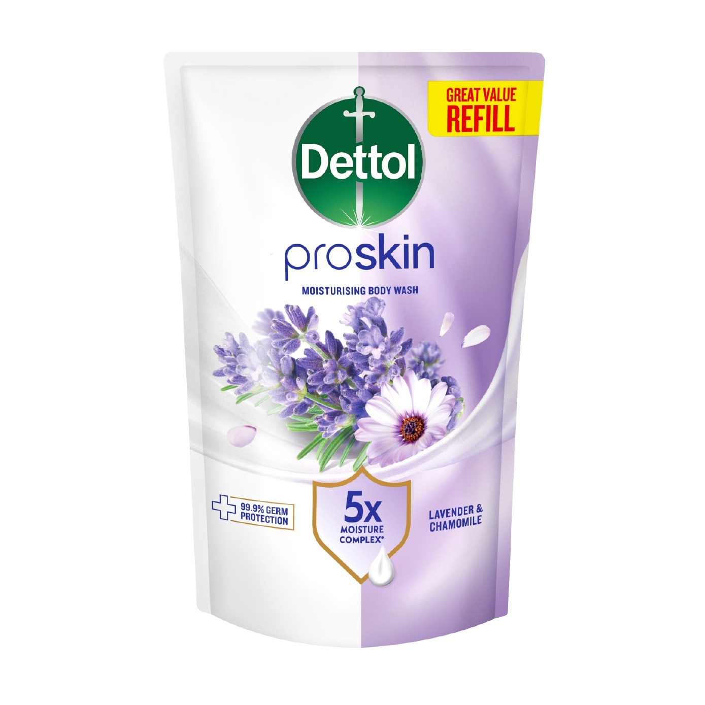 Proskin Lavender Moisturising Body Wash Refill Pack 800g