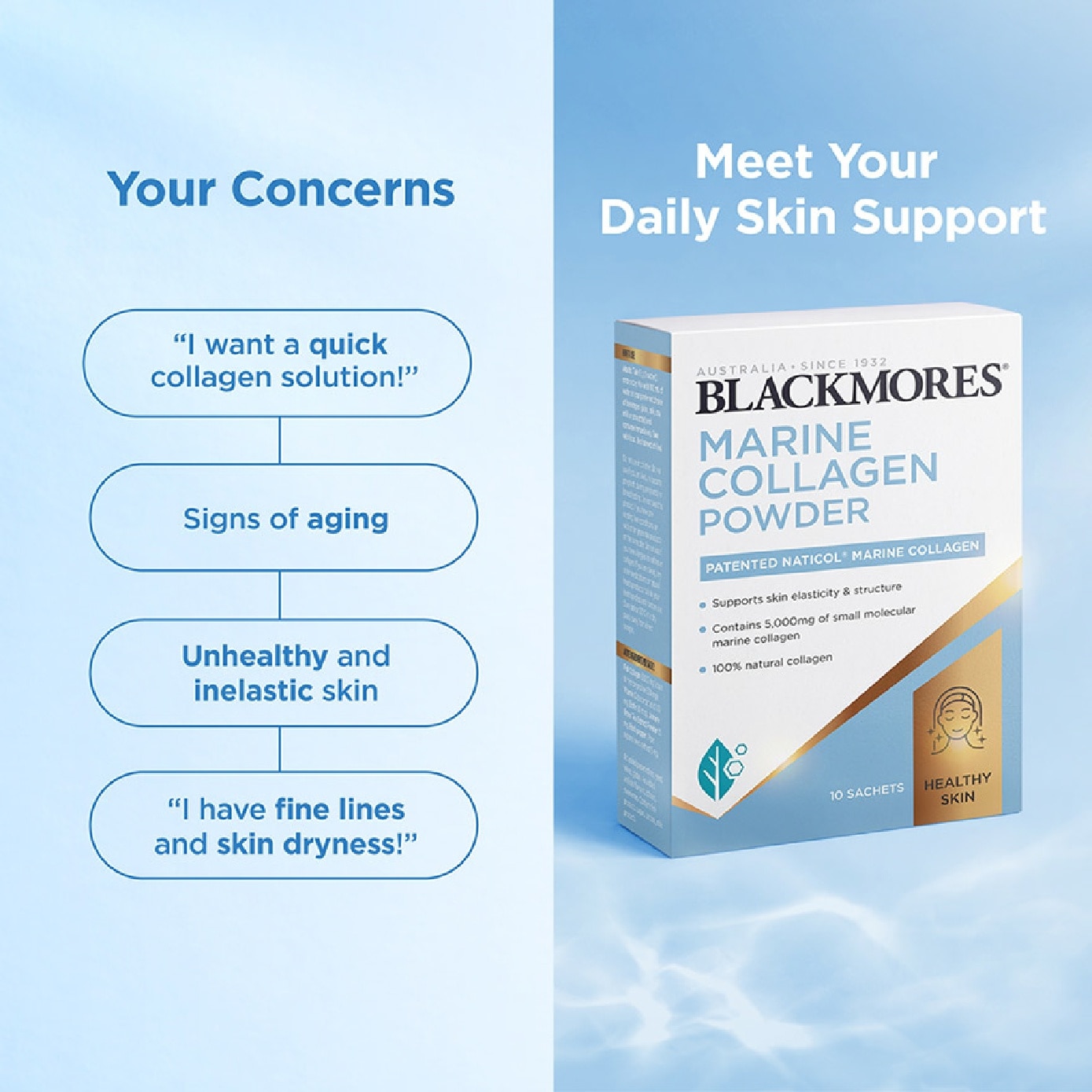 Marine Collagen Powder Sachet 6g x 10s