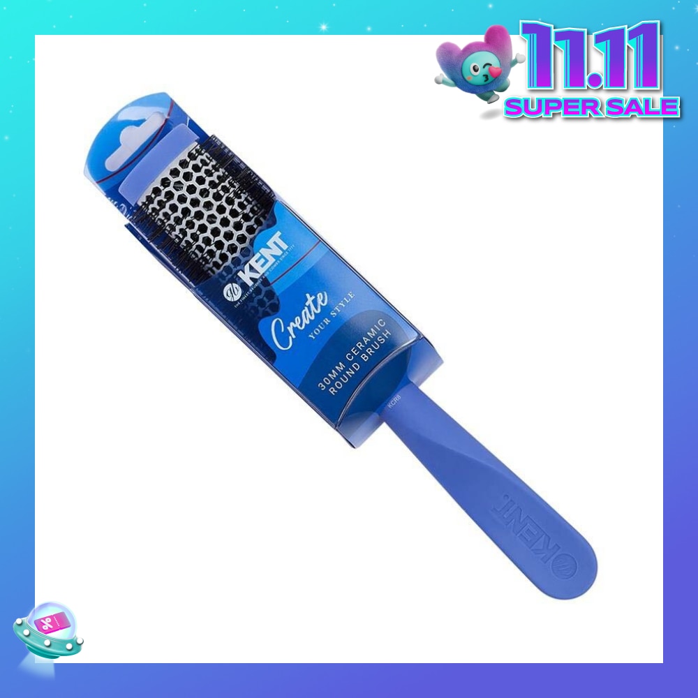 Kcr8 Create (30mm Ceramic Round Hair Brush With Heat Retaining Head) 1s