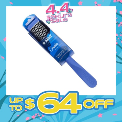 KENT BRUSHES - Kcr8 Create (30mm Ceramic Round Hair Brush With Heat Retaining Head) 1s