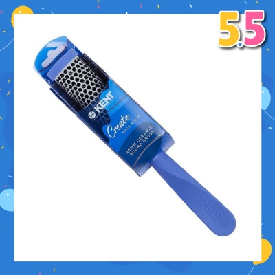 KENT BRUSHES Kcr8 Create (30mm Ceramic Round Hair Brush With Heat Retaining Head) 1s