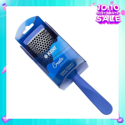 KENT BRUSHES Kcr9 Create (50mm Ceramic Round Hair Brush With Heat Retaining Head) 1s