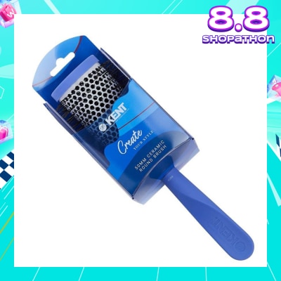 KENT BRUSHES Kcr9 Create (50mm Ceramic Round Hair Brush With Heat Retaining Head) 1s