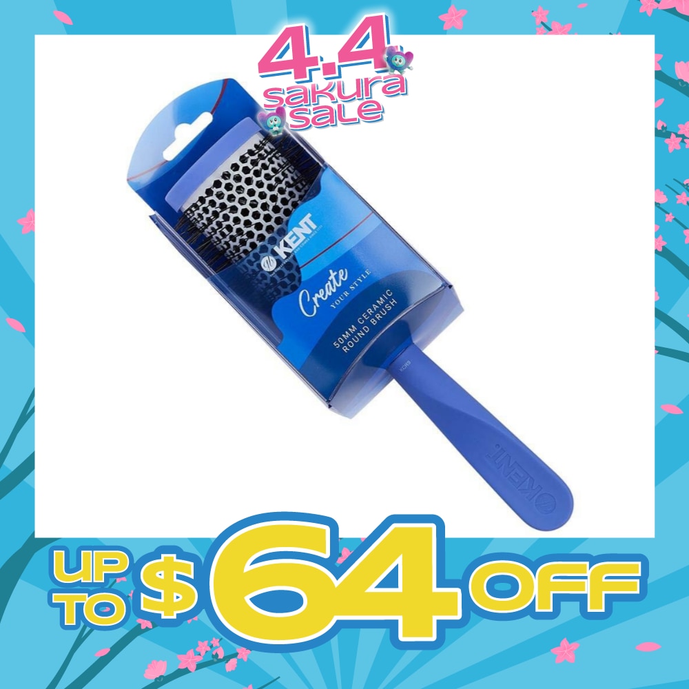 Kcr9 Create (50mm Ceramic Round Hair Brush With Heat Retaining Head) 1s