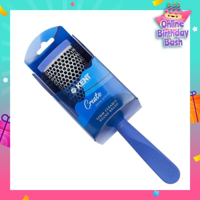 KENT BRUSHES Kcr9 Create (50mm Ceramic Round Hair Brush With Heat Retaining Head) 1s