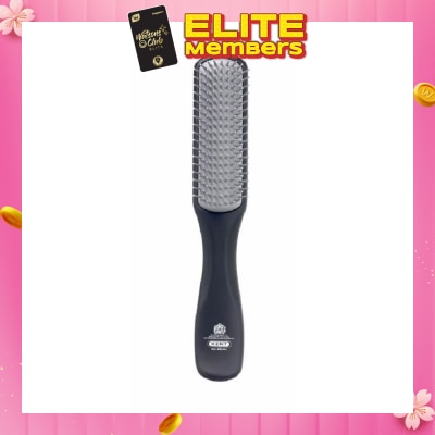 KENT BRUSHES Kfm3 (For Men Narrow Hairbrush With Non Scratch Ionic Quills) 1s