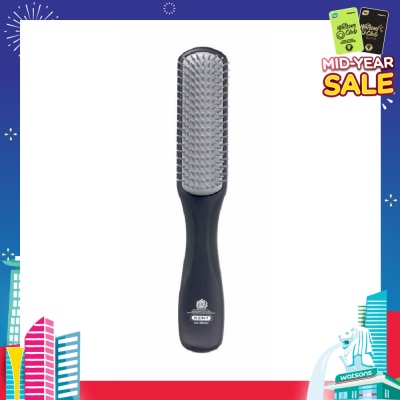KENT BRUSHES Kfm3 (For Men Narrow Hairbrush With Non Scratch Ionic Quills) 1s