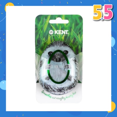 KENT BRUSHES Phog The Pebble (Travel Hair Brush For Wet Or Dry Hair Hedgehog) 1s