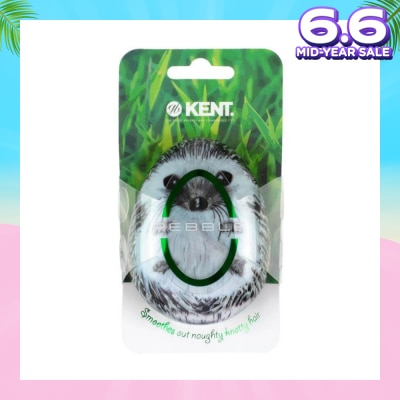 KENT BRUSHES Phog The Pebble (Travel Hair Brush For Wet Or Dry Hair Hedgehog) 1s