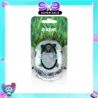 KENT BRUSHES - Phog The Pebble (Travel Hair Brush For Wet Or Dry Hair Hedgehog) 1s image
