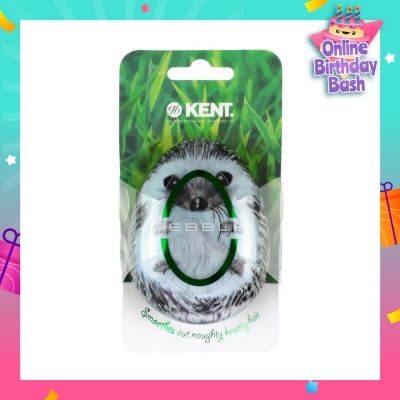 KENT BRUSHES Phog The Pebble (Travel Hair Brush For Wet Or Dry Hair Hedgehog) 1s
