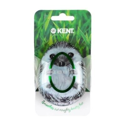 KENT BRUSHES Phog The Pebble (Travel Hair Brush For Wet Or Dry Hair Hedgehog) 1s