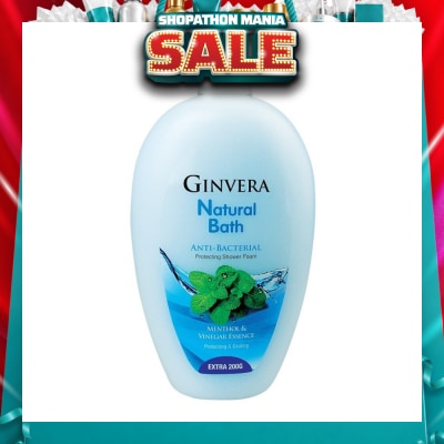 GINVERA - Natural Bath Anti-Bacterial Protecting Shower Foam 950ml