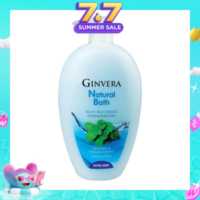 GINVERA - Natural Bath Anti-Bacterial Protecting Shower Foam 950ml