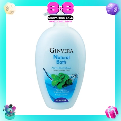 GINVERA - Natural Bath Anti-Bacterial Protecting Shower Foam 950ml