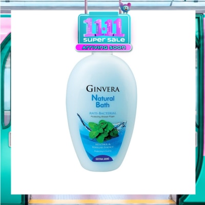 GINVERA Natural Bath Anti Bacterial Protecting Shower Foam 950ml image