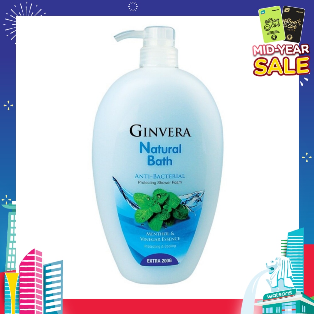 Natural Bath Anti-Bacterial Protecting Shower Foam 950ml