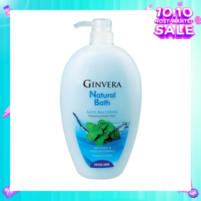 GINVERA Natural Bath Anti-Bacterial Protecting Shower Foam 950ml
