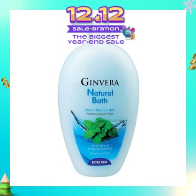 GINVERA Natural Bath Anti-Bacterial Protecting Shower Foam 950ml