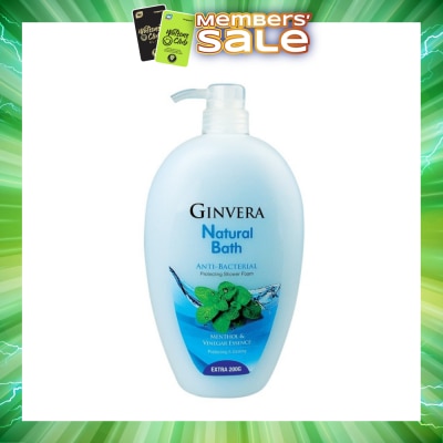 GINVERA - Natural Bath Anti-Bacterial Protecting Shower Foam 950ml