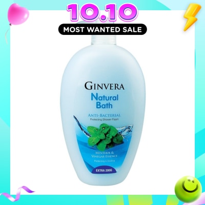 GINVERA Natural Bath Anti Bacterial Protecting Shower Foam 950ml image