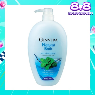 GINVERA Natural Bath Anti-Bacterial Protecting Shower Foam 950ml