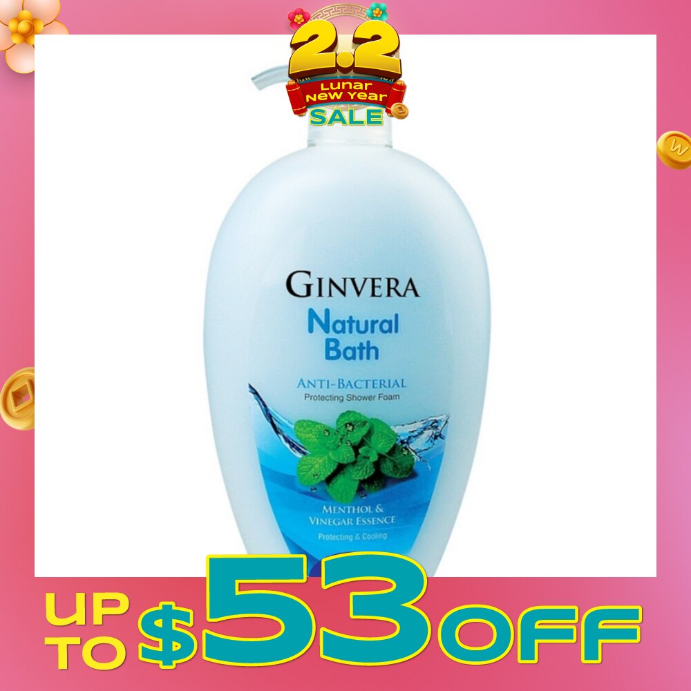 Natural Bath Anti-Bacterial Protecting Shower Foam 950ml