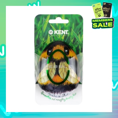 KENT BRUSHES Pbee The Pebble (Travel Hair Brush For Wet Or Dry Hair Bumble Bee) 1s