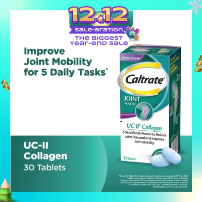 CALTRATE Joint Health UC-II Collagen Supplement Tablet 30s