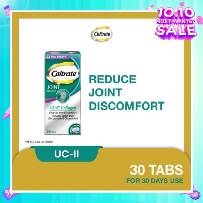 CALTRATE Joint Health UC-II Collagen Supplement Tablet 30s