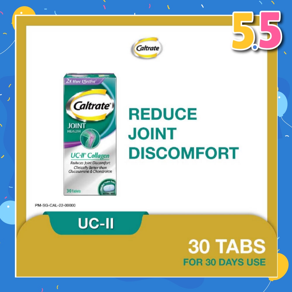 Caltrate Joint Health UC-II Collagen Supplement Tablet 30s