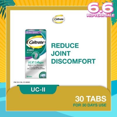 CALTRATE Caltrate Joint Health UC-II Collagen Supplement Tablet 30s