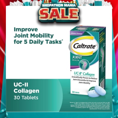 CALTRATE - Joint Health UC-II Collagen Supplement Tablet 30s (Expiry: Mar`2027)