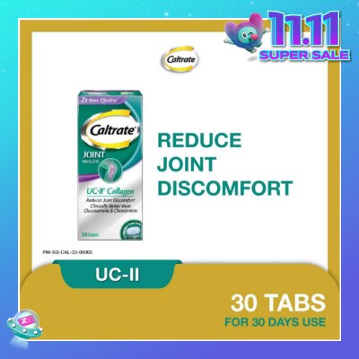 CALTRATE Joint Health UC-II Collagen Supplement Tablet 30s