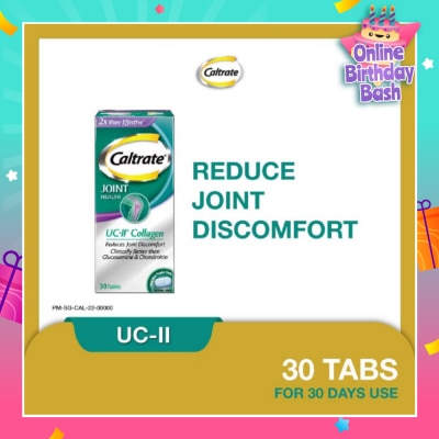 CALTRATE Caltrate Joint Health UC-II Collagen Supplement Tablet 30s