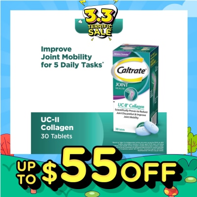 CALTRATE Joint Health UC-II Collagen Supplement Tablet 30s