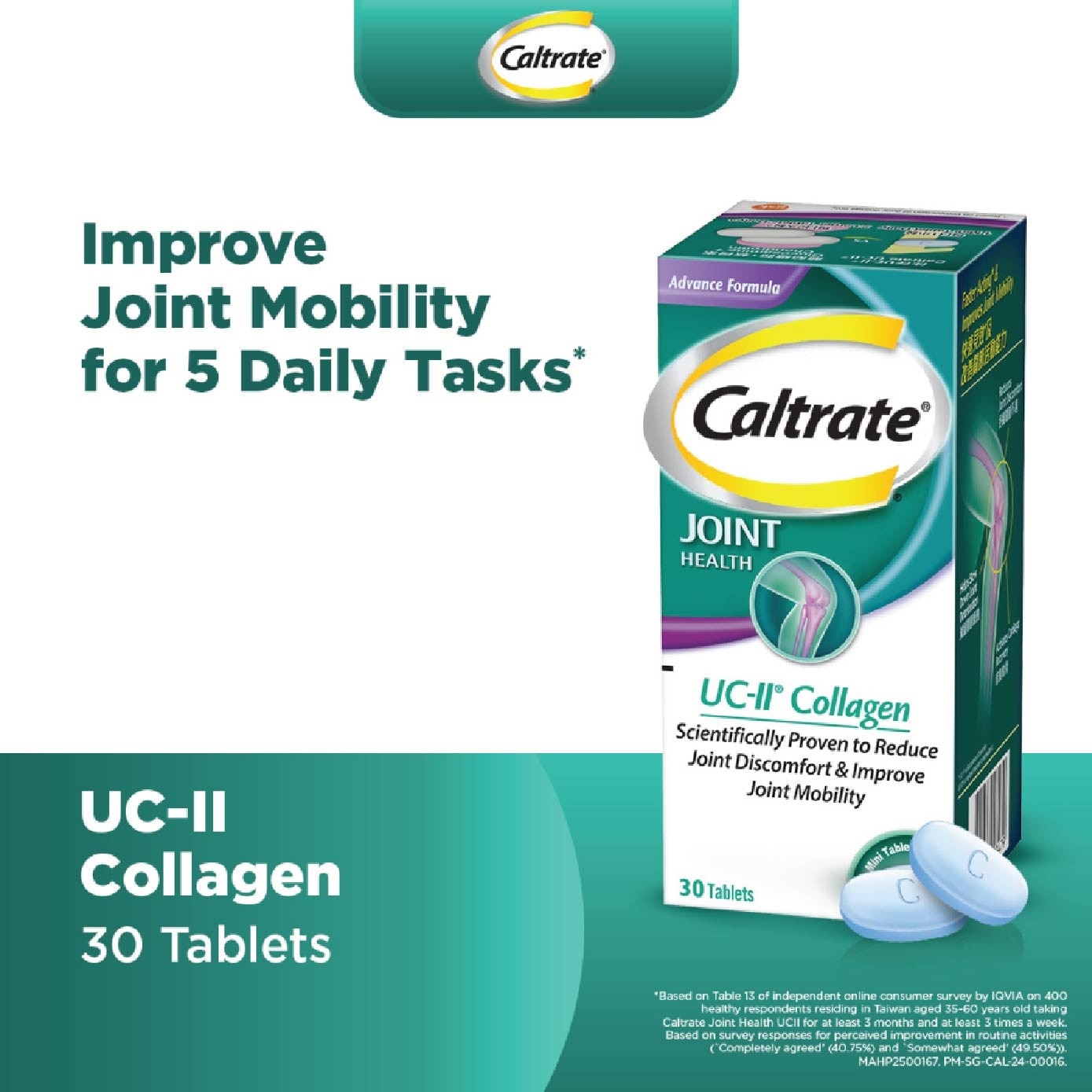 Joint Health UC-II Collagen Supplement Tablet 30s