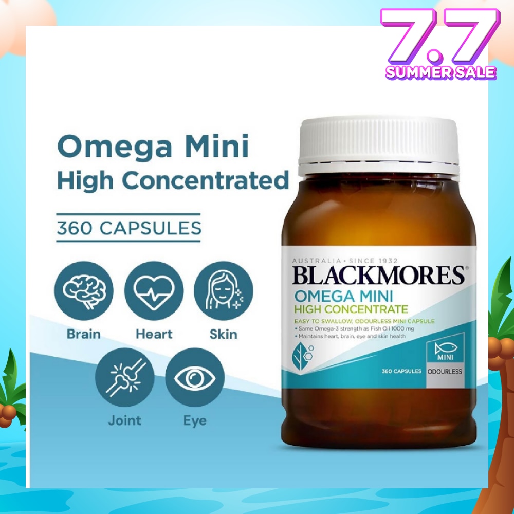 Omega Mini High Concentrate Capsules 360s