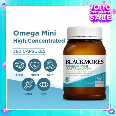 BLACKMORES Omega Mini High Concentrate Capsules 360s