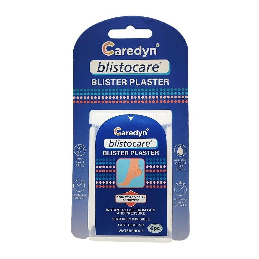 Blistocare Hydrocolloid Blister Plaster 6s