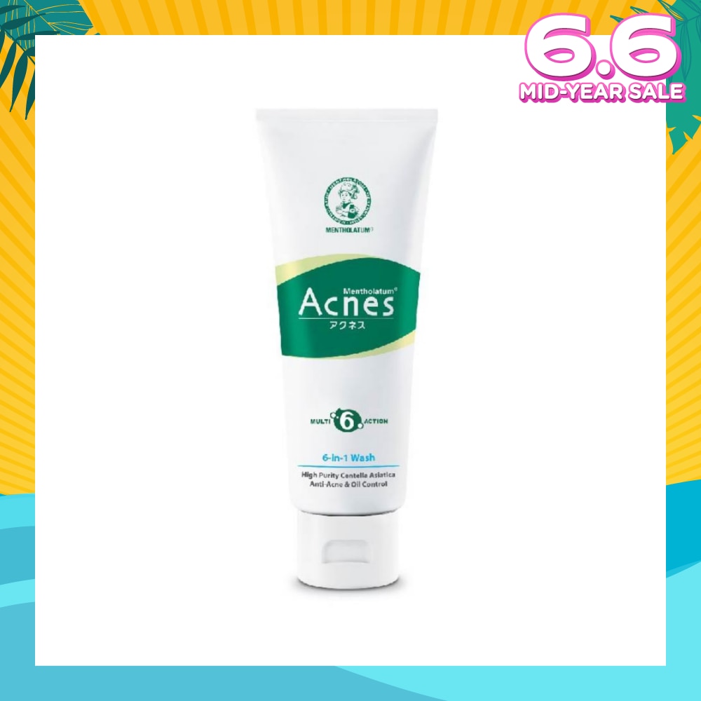Anti-bacterial & Oil Control 6 In 1 Multi Action Wash (For Clear & Healthy Skin) 100g