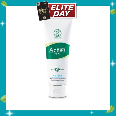 ACNES Anti bacterial & Oil Control 6 In 1 Multi Action Wash (For Clear & Healthy Skin) 100g image