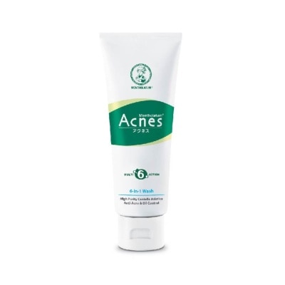 ACNES Anti-bacterial & Oil Control 6 In 1 Multi Action Wash (For Clear & Healthy Skin) 100g