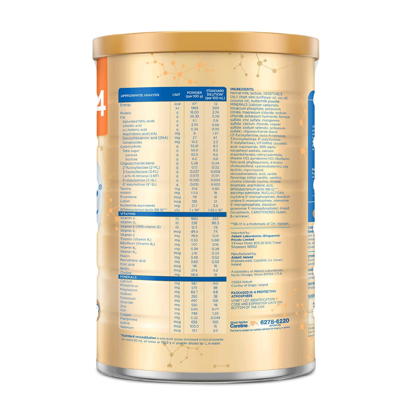 Gain Kid Stage 4 Milk Powder Formula Twin Pack (3 Year Onwards) 1.7kg x 2s