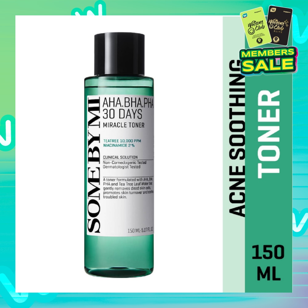 AHA.BHA.PHA 30 Days Anti-Acne Miracle Toner 150ml