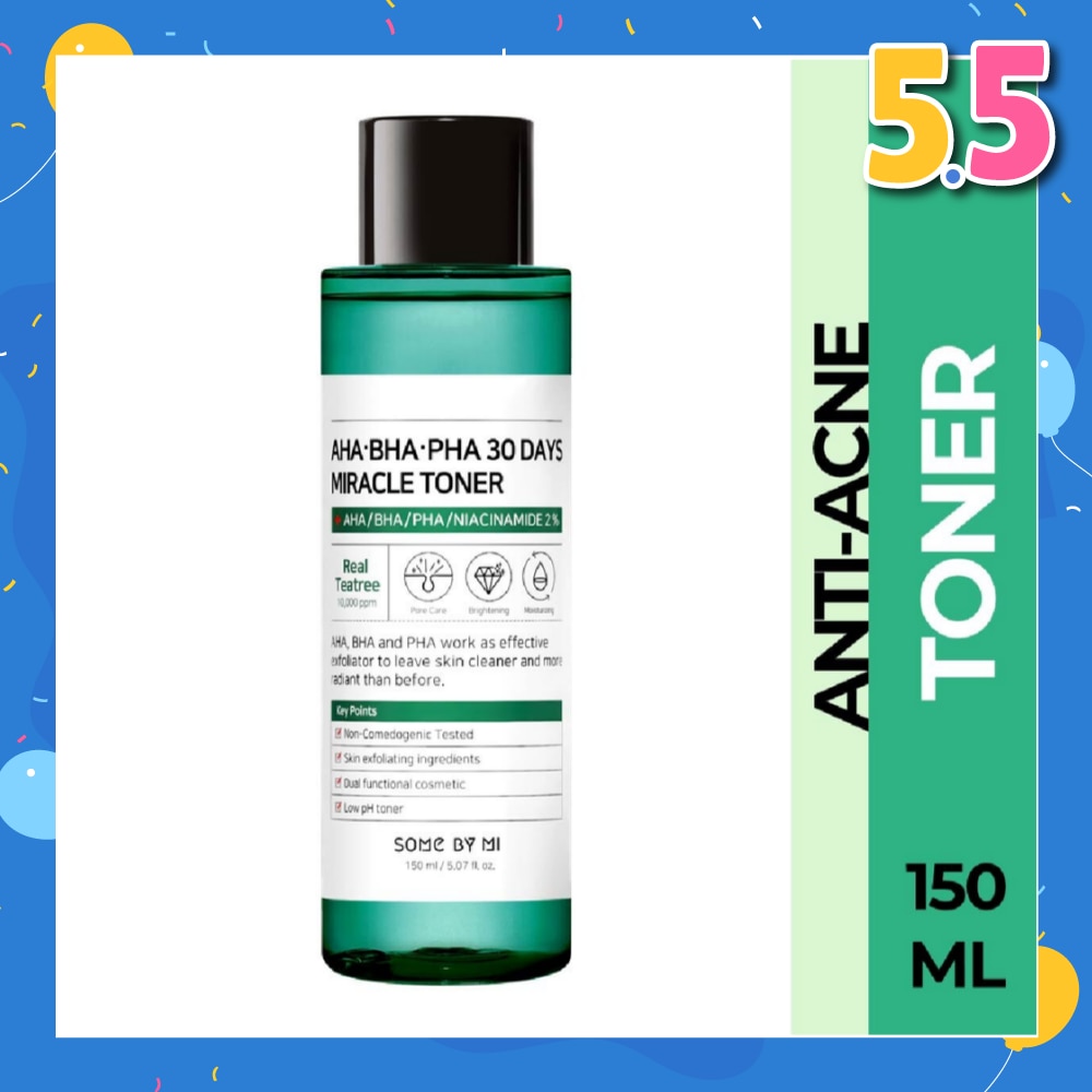 AHA.BHA.PHA 30 Days Anti-Acne Miracle Toner 150ml