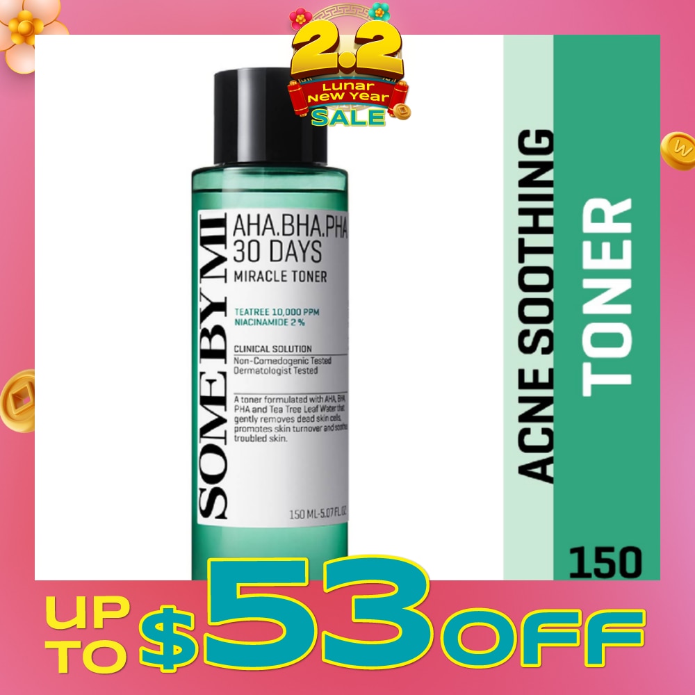 AHA.BHA.PHA 30 Days Anti-Acne Miracle Toner 150ml