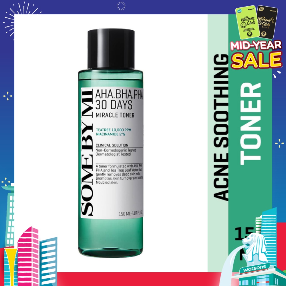 AHA.BHA.PHA 30 Days Anti-Acne Miracle Toner 150ml