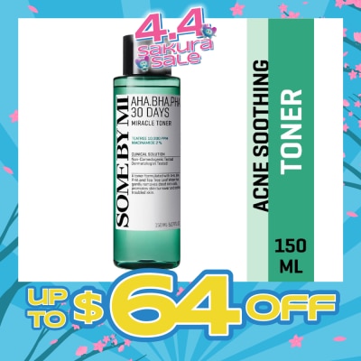 SOME BY MI - AHA.BHA.PHA 30 Days Anti-Acne Miracle Toner 150ml