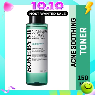 SOME BY MI AHA.BHA.PHA 30 Days Anti Acne Miracle Toner 150ml image